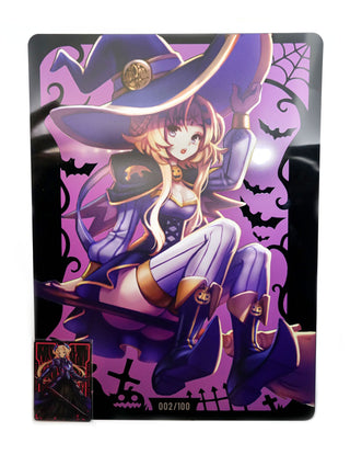 16x12 inch Limited Metal Print - Little Witch Ecclesia