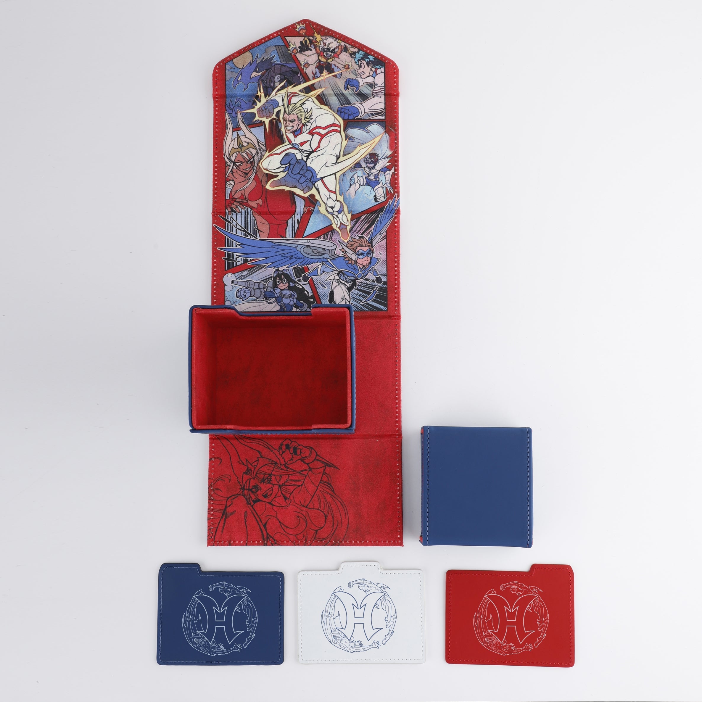 yugioh hero deck box Herocademia Dicewinder Deck Box – Mana Moon