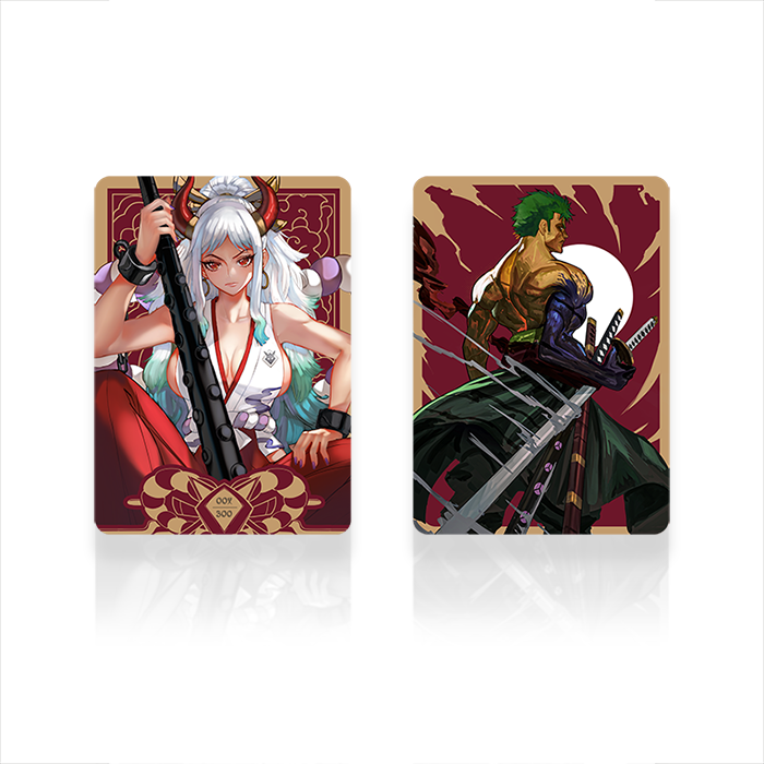 The Pirate Hunter and Oni Princess Limited Metal Field Center