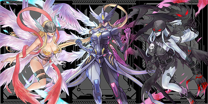 Angel of Duality Metal Field Centers (Set of 3) – Mana Moon