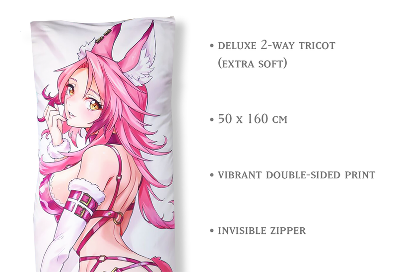 Rose Witch Body Pillow (Pillow Case Only) + Free Sticker Set