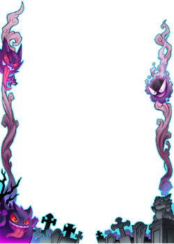 Call of the Haunties Border Oversleeves (100ct JP/Standard)