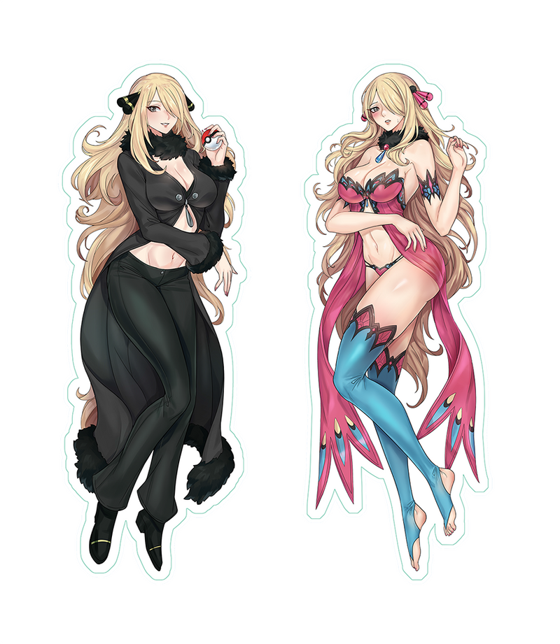 The Champion Body Pillow (Pillow Case Only) + Free Sticker Set