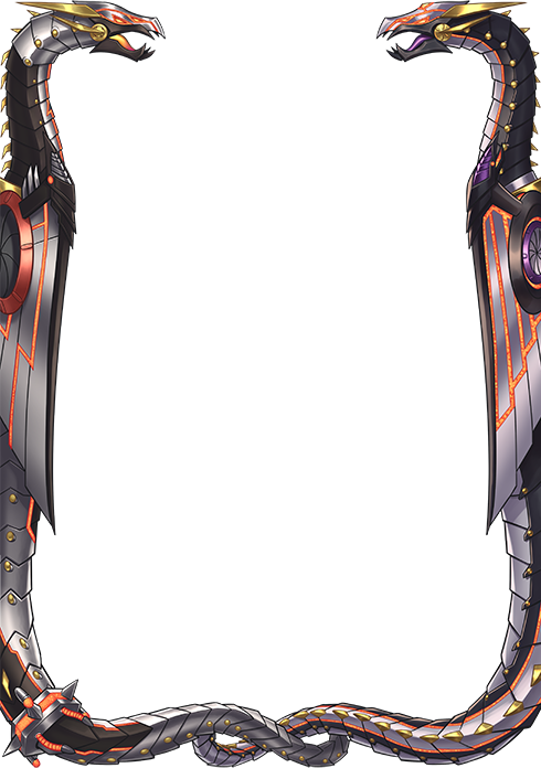 Infinite Nova Border Oversleeves (70ct - Fits over JP Sleeves)
