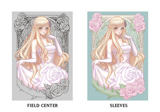 Limited White Rose Maiden Metal Field Center + Sleeves