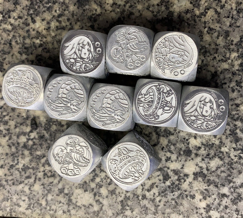 Limited Automaton Dice - RAW Variant (unpainted)