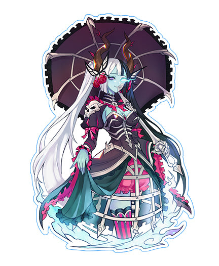Raising Hell - Hela 5in Vinyl Sticker