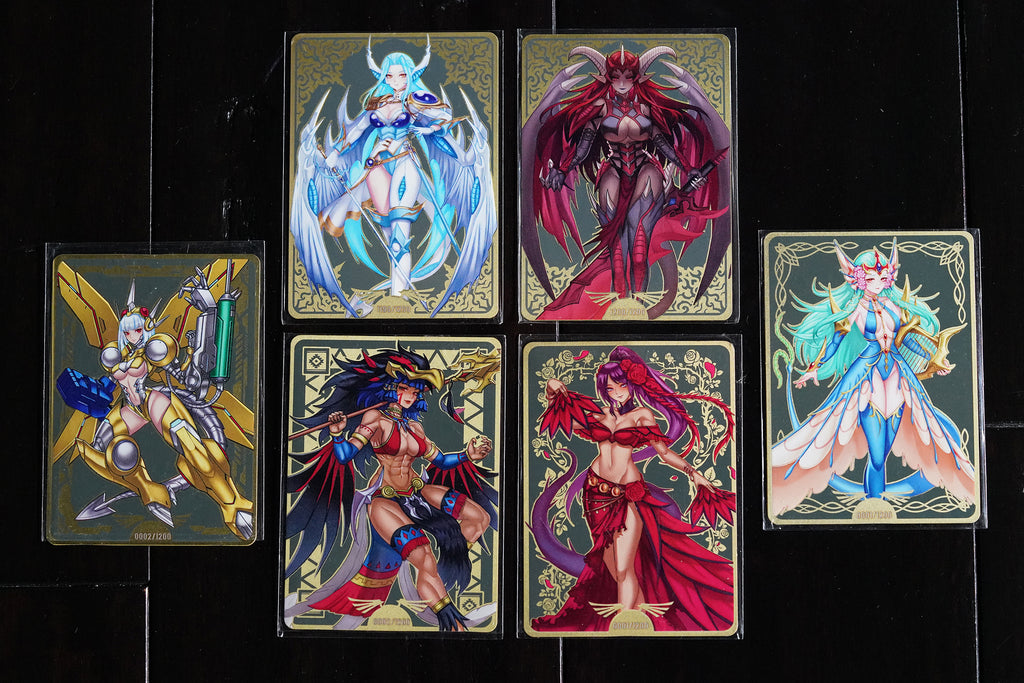 *PRERELEASE/EARLY BIRDS* Signer Queen Dual FC Set in Black and Gold ...