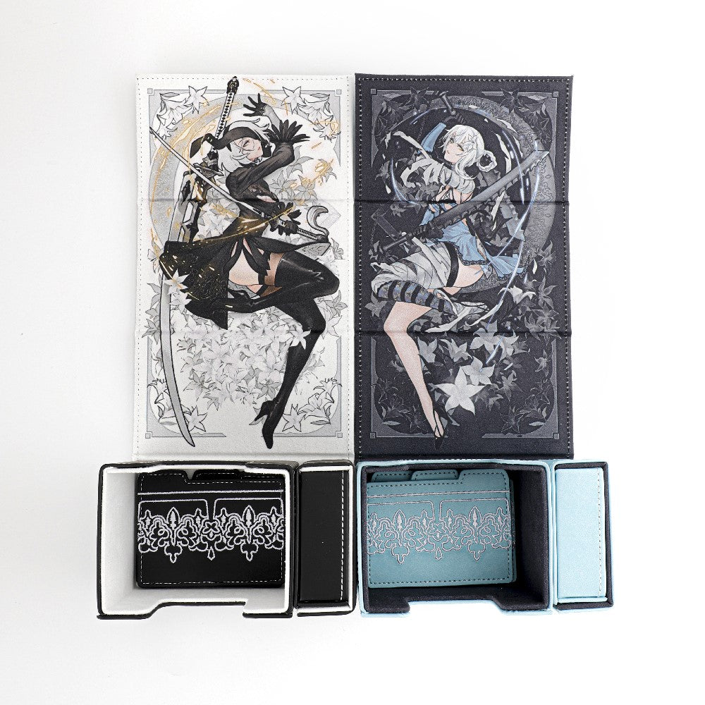 nier automata card sleeves Weight of the World Dicewinder Deck Box (6 Options) – Mana Moon